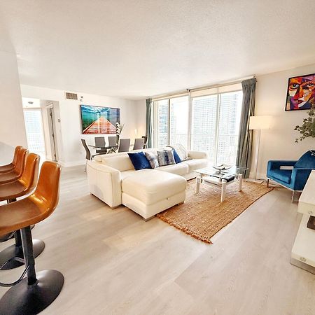 Upscale Brickell 3 Bedroom With Water Views And Free Parking Miami Exterior photo