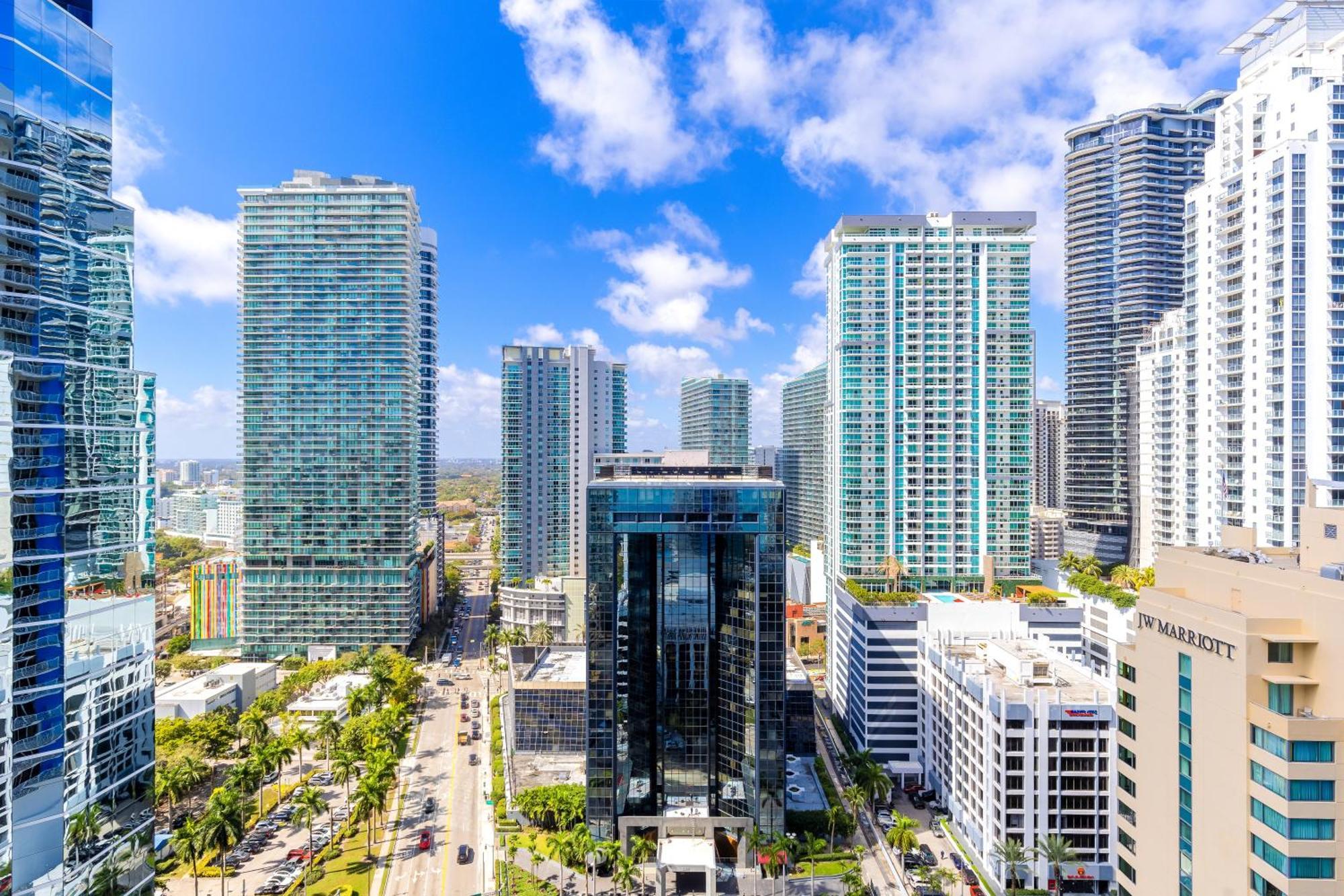 Upscale Brickell 3 Bedroom With Water Views And Free Parking Miami Exterior photo