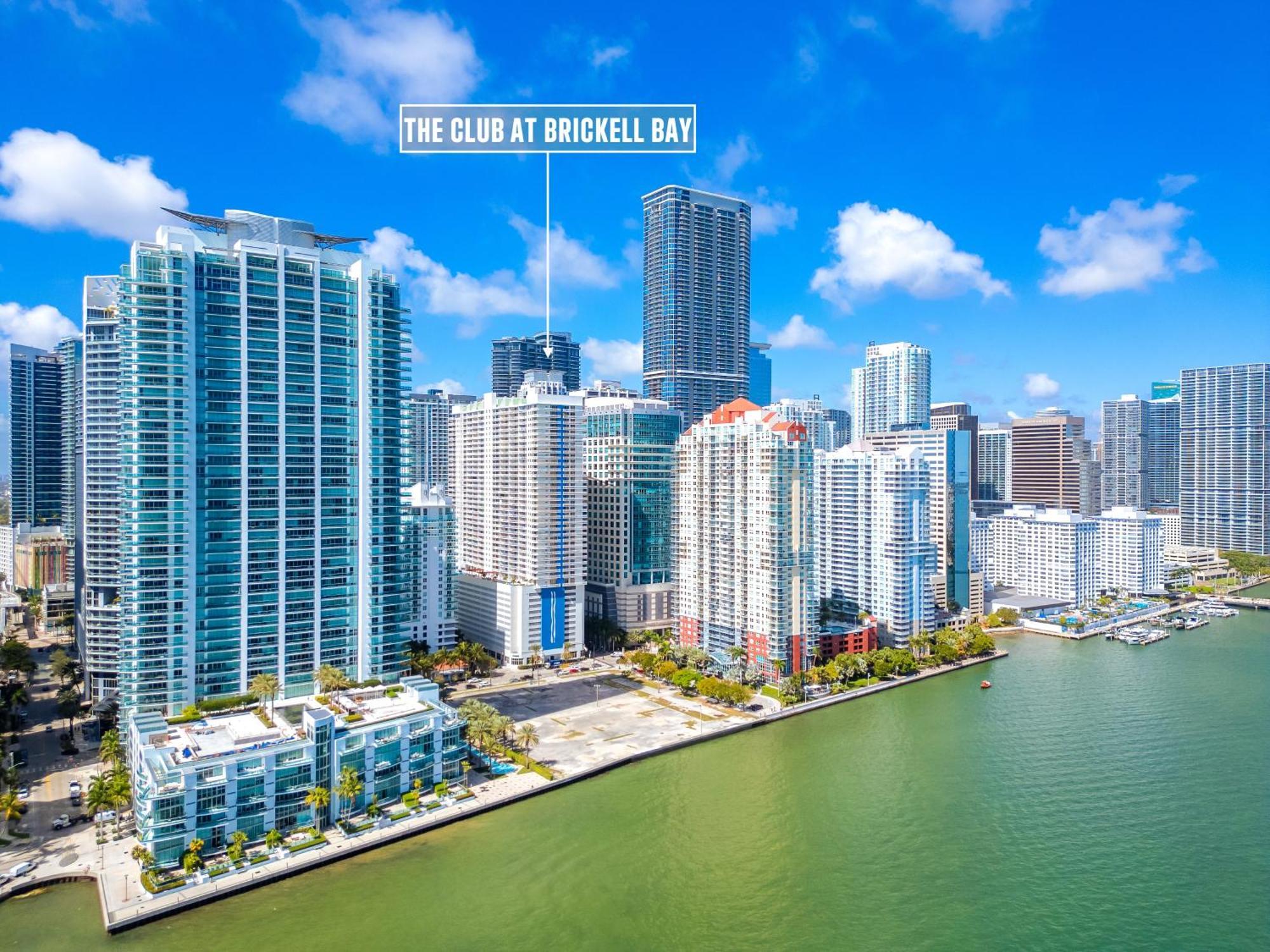 Upscale Brickell 3 Bedroom With Water Views And Free Parking Miami Exterior photo